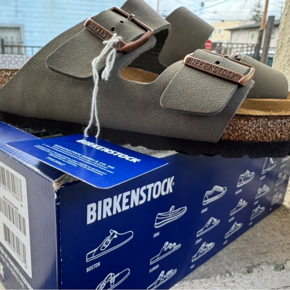 BIRKENSTOCK Arizona Birkibuck Stone